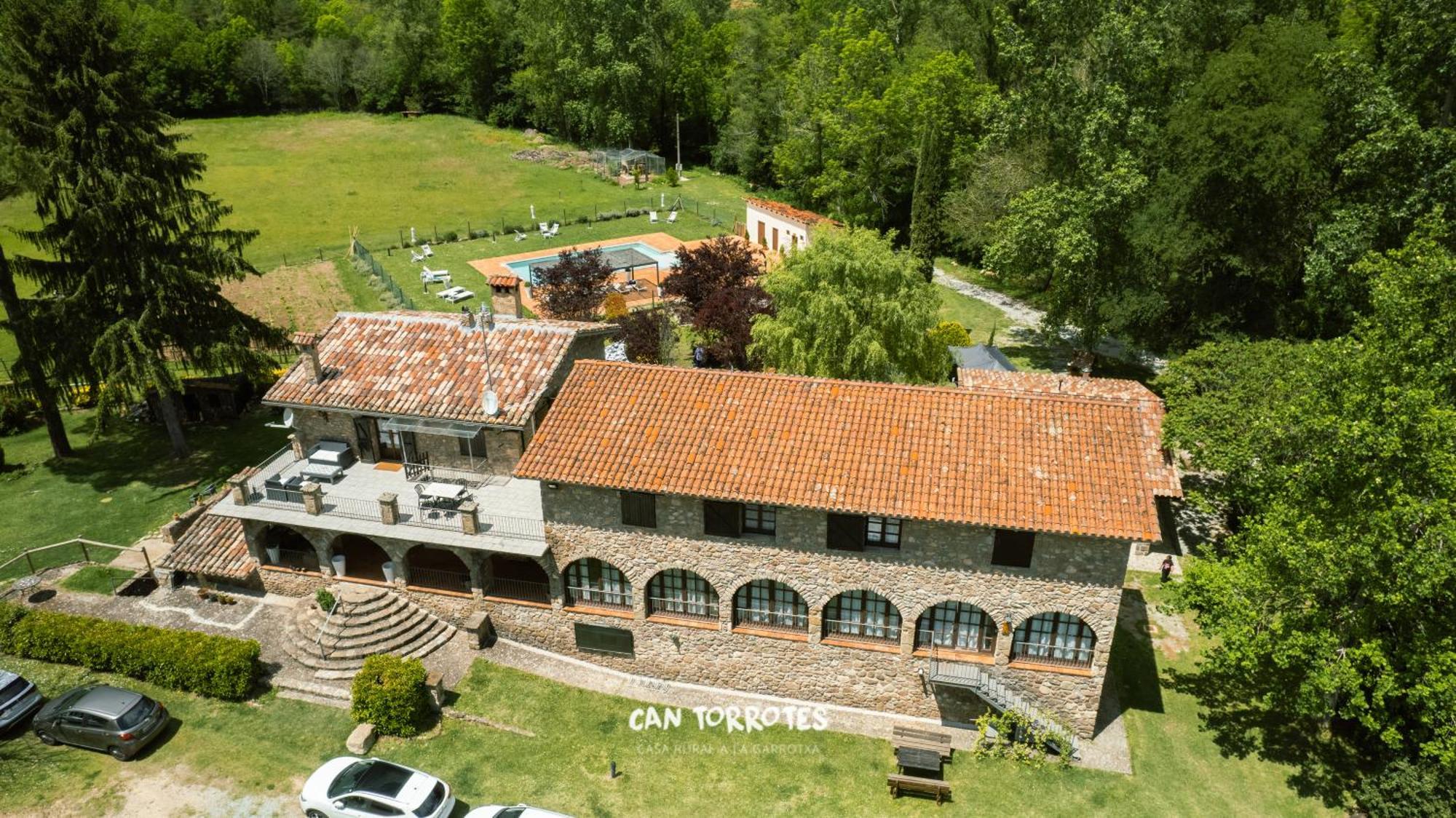 Can Torrotes La Vall de Bianya Ngoại thất bức ảnh
